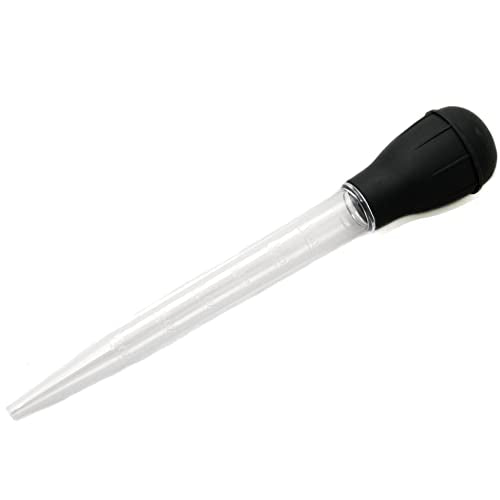Chef Craft Classic Baster with Clear Tube, 11.5 inches in Length, Black