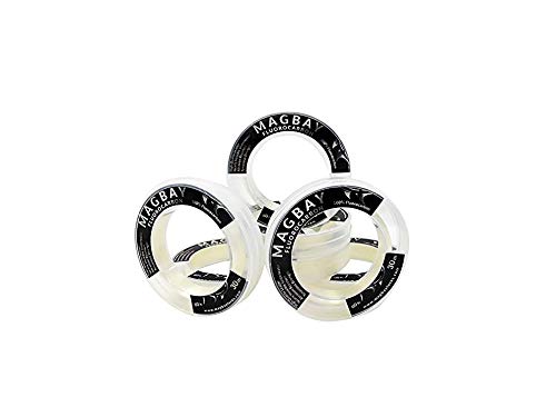 MagBay Lures 100% Pure Fluorocarbon Leader Line - Saltwater & Freshwater Invisible Fluorocarbon Fishing Leader Line, Strong Performance 150, 130, 100, 80, 60 & 40 lbs 33 Yard - size: 150lbs
