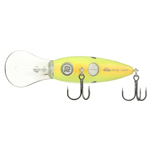 Berkley Dime Fishing Hard Bait - color: Black Chartreuse, size: 2 1/2in - 3/5 oz