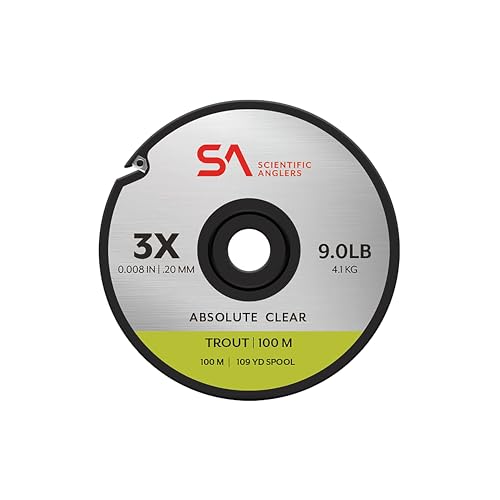 Scientific Anglers Absolute Trout Tippet - size: 3X, style: 100m