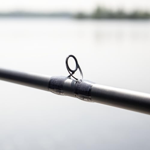 TRIKA 3X Carbon Rod Carbon Weave Rod for Extra Sensitive Vibration | Longer Casting | Lightweight Freshwater Fishing Pole - style: Casting 7'3" Medium/Fast 1pc.