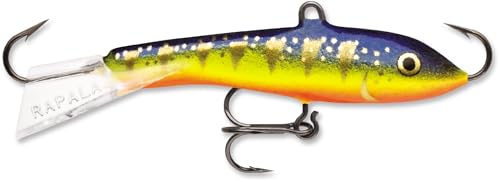 Rapala Rapala Jigging Rap - color: Glow Hot Perch, size: Body Length: 1-1/4"