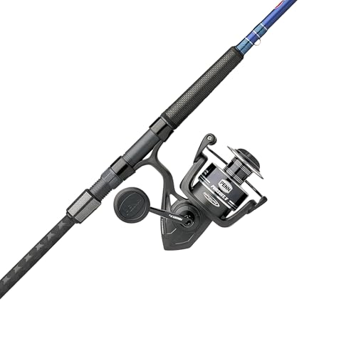PENN Pursuit V Spinning Reel Combo - size: 6000 Size Reel - 9' - Medium Heavy - 2pc, style: Pursuit V Le