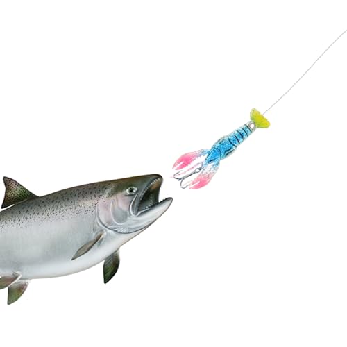 5pcs Soft Crawfish Fishing Lures Set, Wear-Resistant Artificial Baits, Life-Like Soft Plastic Baits for Freshwater and Saltwater Fishing, Suitable for Bass and Trout Anglers