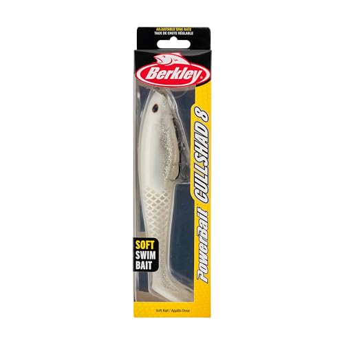 Berkley PowerBait CullShad Fishing Soft Bait - color: Sight Flash, size: 8 in (2.75 oz)