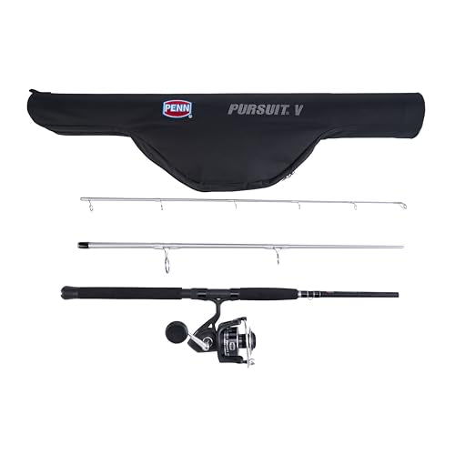 PENN Pursuit V Spinning Reel Combo - size: 6000 Size Reel - 7' - Medium Heavy - 3pc, style: Pursuit V