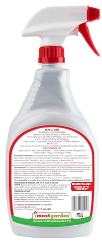I Must Garden Deer Repellent - Ready to Use (2 Pack - 32oz RTU) - size: 32 Fl Oz (Pack of 2)