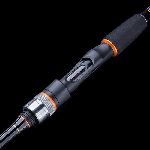 Goture 4-Piece Travel Carbon Fishing Rod M/MH Action 6.6-12ft Multi-Colors | Goture multi-spec travel fishing rods adopt upgraded high-grade carbon fiber blank with premium Fuji line guides - color: O Ring, size: Spinning/6'6"-Fast/Medium-Heavy