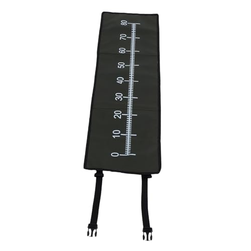 Kisangel Portable Fish Measuring Board Ruler Measuring Tape Board Fishing Unhooking Mat