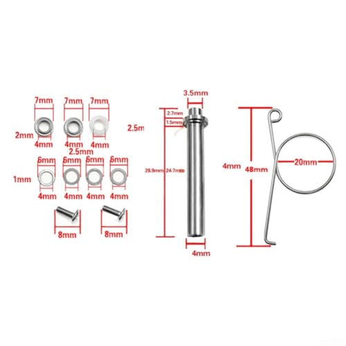 Comprehensive Fishing Reel Tool Set Handle Knob, Shaft Bearings, Washers, And Screws For Enthusiasts