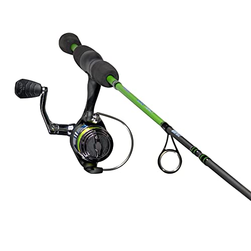 Lew's Crappie Thunder Spinning Reel and Fishing Rod Combo, 2-Piece IM6 Graphite Blank, Right or Left-Hand Retrieve - style: 4'6"
