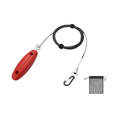 Fishing Fish Stringer Fish Needle Hook Stringer with Coated Stainless Steel Cable for Saltwater Freshwater - size: 5M