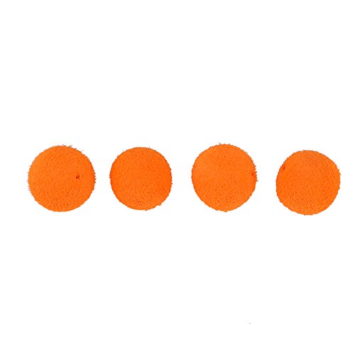 Akozon Premium Carp Fishing Lure-30Pcs/Lot Foam Pop Up Soft Pellets Baits Floating Lure, Ultralight, Strawberry/Sweet Potato Flavor, Great Buoyancy, 10mm, Yellow - color: Orange sweet potato flavor 12MM