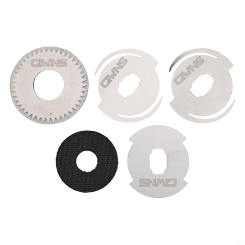 Fishing Reel Repair Kit for Metanium Right Hand, Baitcasting Drag Clicker WASHERs Set with Carbon Fiber System, Stainless Steel Parts for Smooth Drag Control