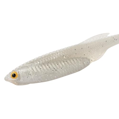 Berkley PowerBait Drip Minnow Fishing Soft Bait - color: White Shiner, size: 4"