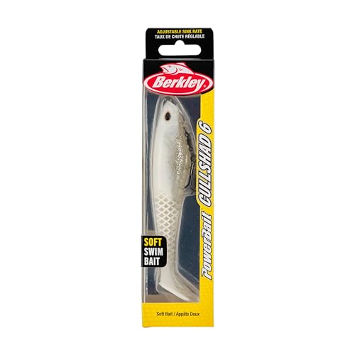 Berkley PowerBait CullShad Fishing Soft Bait - color: Sight Flash, size: 6 in (1.2 oz)