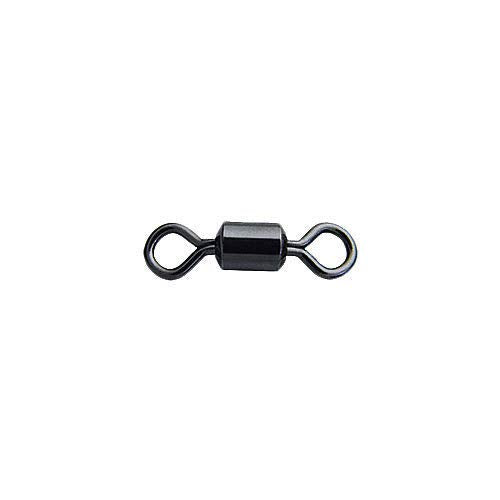 Tsunami Strong Swivel Pro Barrel Swivels Black Chrome [Size 10-1/0] - size: 10 (50pk, 35lb)