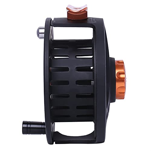 Kylebooker Large Arbor Fly Fishing Reel 3/4wt 5/6wt 7/8wt - color: Black, size: 5/6wt
