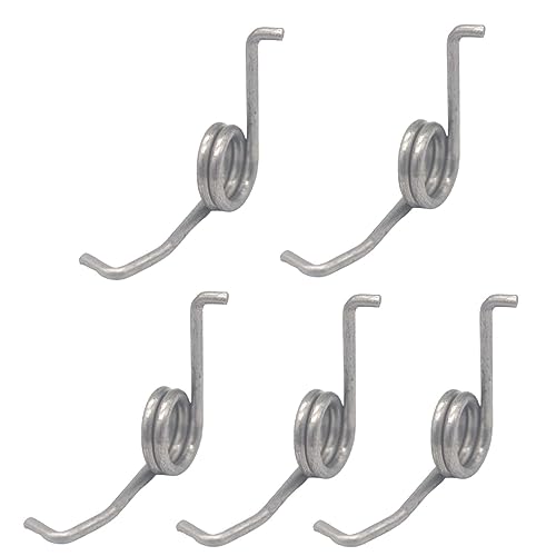 Fishing Rod Drop Wheel Spring Repair Tool Accessory Modified Tool Multi Use Bail Spring Tiny al Spring Spare Parts for Daiwa - color: 5 Pieces DIY 304