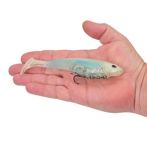 Berkley PowerBait CullShad Fishing Soft Bait - color: Hitch, size: 6 in (1.2 oz)