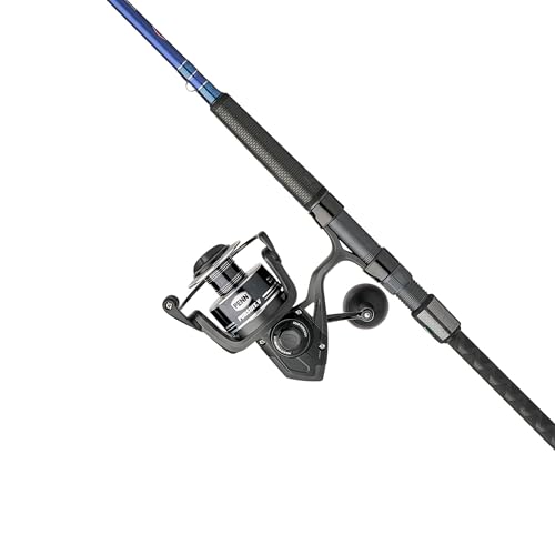 PENN Pursuit V Spinning Reel Combo - size: 6000 Size Reel - 9' - Medium Heavy - 2pc, style: Pursuit V Le