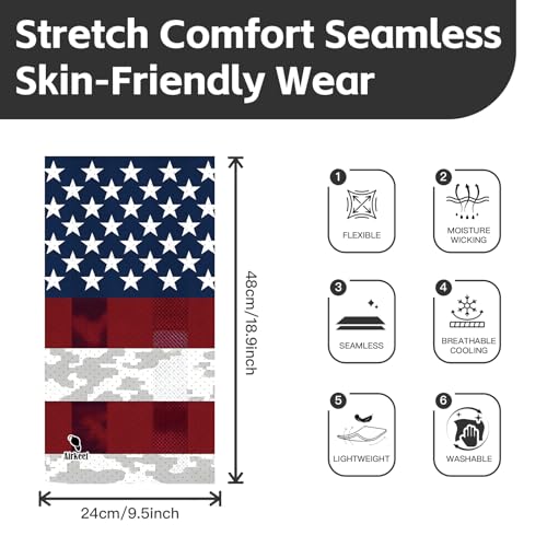Summer Cooling Neck Gaiter UV 50+ Sun Protection Breathable Mesh Face Mask - color: 5pcs-camo