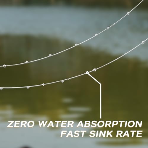SeaKnight T2 100% Fluorocarbon Fishing Line, 110YD Japanese Material Leader Line, Low Visibility High Strength Abrasion Resistant for Saltwater Freshwater Fishing (3-35LB) - size: 1.5#: 0.203mm-6LB