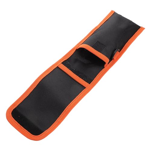 OUNONA Fishing Gear Organizer Bag, Oxford Fabric Tackle Storage Pouch with Lure Holder, Medium Waterproof Soft Bait Tool Case for Surf and Saltwater Anglers