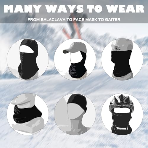 Achiou Ski Mask Balaclava Shiesty, Cooling Ice Silk Motorcycle Face Cover | Ski Mask for Men/Women,Breathable Face Mask,Thin Summer Balaclava,Versatile Use for Skiing Moto,UV Protection,Helmet Friendly - color: Gray