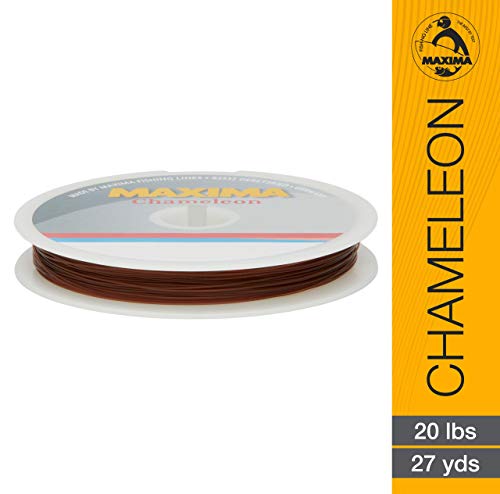 Maxima Fishing Line Leader Wheel - style: Chameleon, 20-pound/27-yard