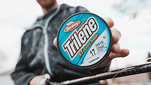 Berkley Trilene XT Monofilament Fishing Line - color: Low-Vis Green, size: 3000 yd, style: 10 Pounds