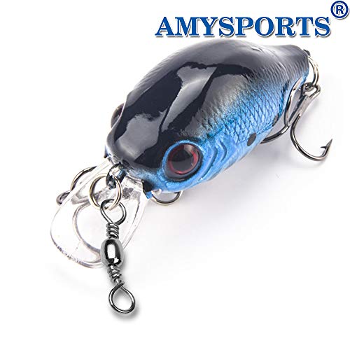 AMYSPORTS High Strength Fishing Swivels Barrel Solid Ring Barrel Fishing Swivel Rolling Fishing Tackle Line Connector Saltwater Freshwater Stainless Steel Accessories - size: Size2 (101lb) 50 pcs