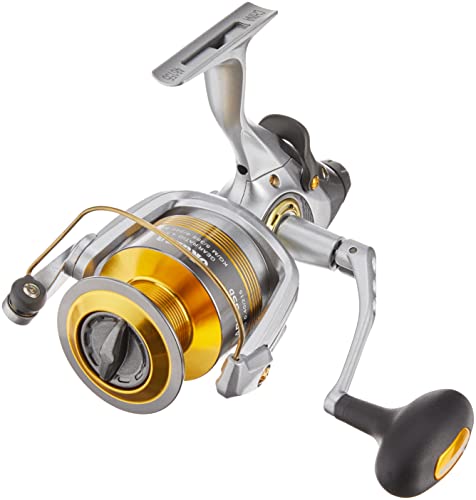 Okuma Avenger ABF B Series Graphite Baitfeeder Saltwater Spinning Reel - style: Abf-55b: 200yds-20lb