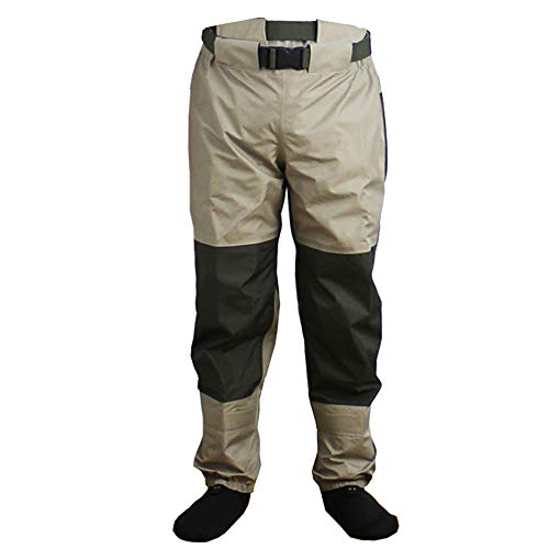 Kylebooker Breathable Stockingfoot Waist High Pant Waders KB003 - size: Medium