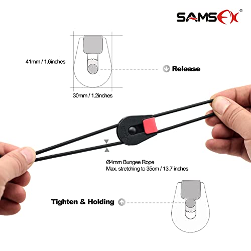 SAMSFX Fishing Rods Belt Stretchy Wrap Pole Straps Elastic Cable Ties for Casting, Spinning & Fly Rods - color: 8pcs, 4 Colors Mixed a