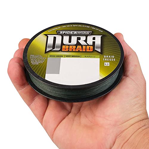 SpiderWire DuraBraid Braid Fishing Line - color: Moss Green, size: 15lb - 500yd