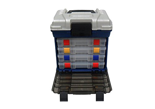 Plano 1364 4-By Rack System 3650 Size Tackle Box, Premium Tackle Storage