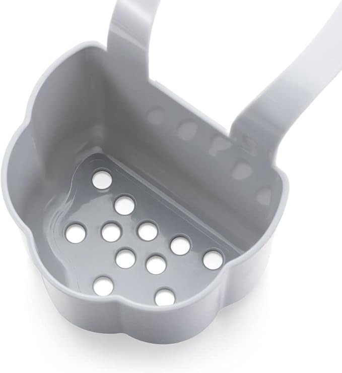 HomeSoGood 2Pcs Plastic Hanging Storage Basket Sink Drain Rack Sponge Soap Debris Rack Faucet Organizer Shelf Portable Home Kitchen Tools(3.54inch,Grey)