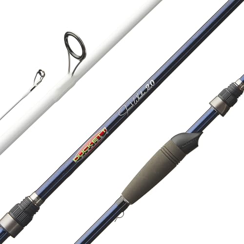 Duckett Fishing Jacob Wheeler Signature 2.0 Casting Rods, Spinning & Crankin' Rods, Pro Angler Designed, Extremely Lightweight & Balanced Sensi-Touch Multi-Modulus Blanks - size: 7'0" Medium Fast Spinning