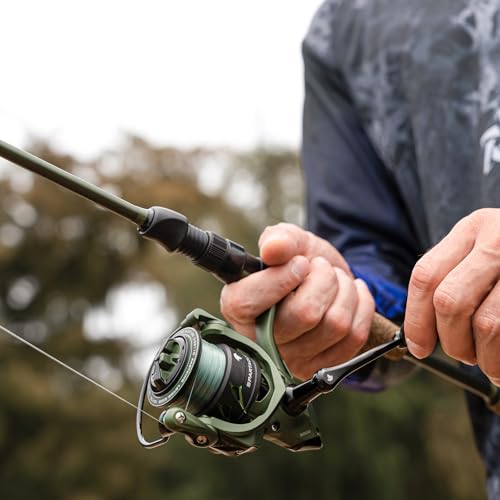 KastKing Spartacus II Twin-Tip Fishing Rod and Reel Combo, Spinning & Casting Combo, Fishing Poles and Reels Combo, KastFlex IM6 Graphite Blanks, 2-Piece Rods with Extra Tip - style: Spin-7'3'' Mh-3000 Reel (2 Pcs+ Extra Tip)