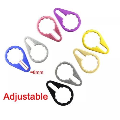 Baitcasting Fishing Reel Screw Nut Locking Cap Crank Handle Compatible with Abu Daiwa Okuma - color: Purple, style: Right