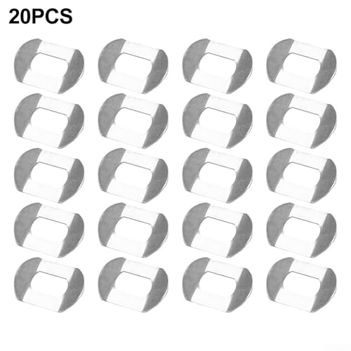 Replacement Fishing Reel Parts 20pcs Handle Washers for 8mm Water Drop Wheels (20pcs) - size: 20pcs