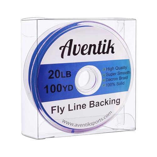Aventik Dacron Braided Fly Line Backing 100Y/200Y 20LB/30LB - color: Blue, size: 30LB,100YARD