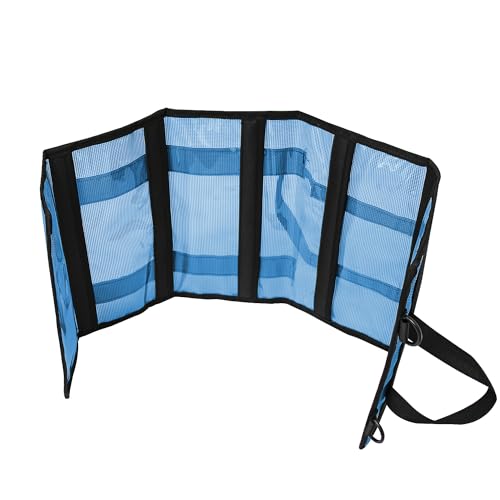 Lure Bag 6 Pocket PVC Protective Cover Durable Fishing Bag | Trolling Lure Tackle Box - size: Large
