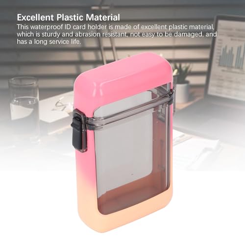 Pocket Case, Compact Multifunctional Wide Application Good Sealing ID Card Holder Portable Lightweight for Canoeing (Gradient)