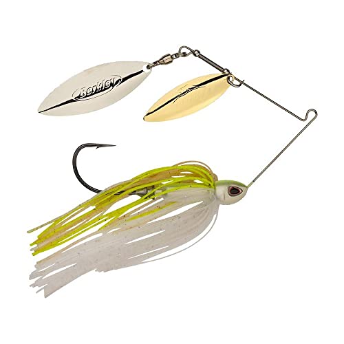 Berkley Power Blade Compact Fishing Spinnerbaits - color: E2 Magic/Gold + Silver, size: 1/2 oz - Willow Willow