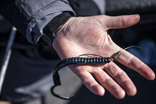 Berkley PowerBait Power Worms Fishing Soft Bait - color: Black/Blue, size: 7" (13 Count)