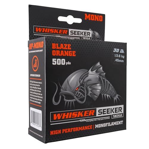 High-Vis Mono Catfishing Line - color: Sunburst, size: 500 yds