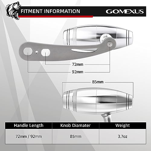 GOMEXUS Power Handle for Penn Special Senator 113H 4/0 Reel Power Handle (Not for 112H/114H)