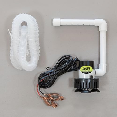 Marine Metal Super Saver Live Well Bait System & Aerator Kit - style: SS-II